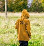 Kid's Hoodie with HairyBobs Cave and Skate the Northbay Design - r3pro