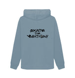 Womens Hoodie with HairyBobs Cave & Skate The NorthBay Design - r3pro